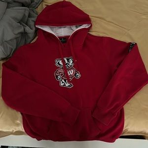 NWOT wisconsin badgers hoodie